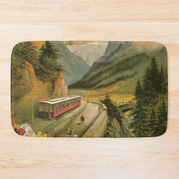 Item preview, Engelberg Vintage Switzerland Poster Vintage Swiss designed and sold by cutesy.