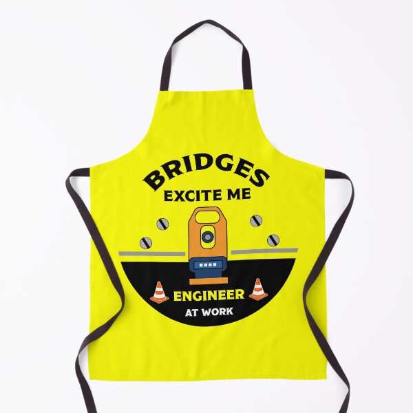 Truss Me Im A Civil Engineer Aprons Redbubble