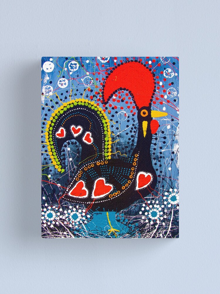 Alternate view of Portuguese Rooster 2 Canvas Print