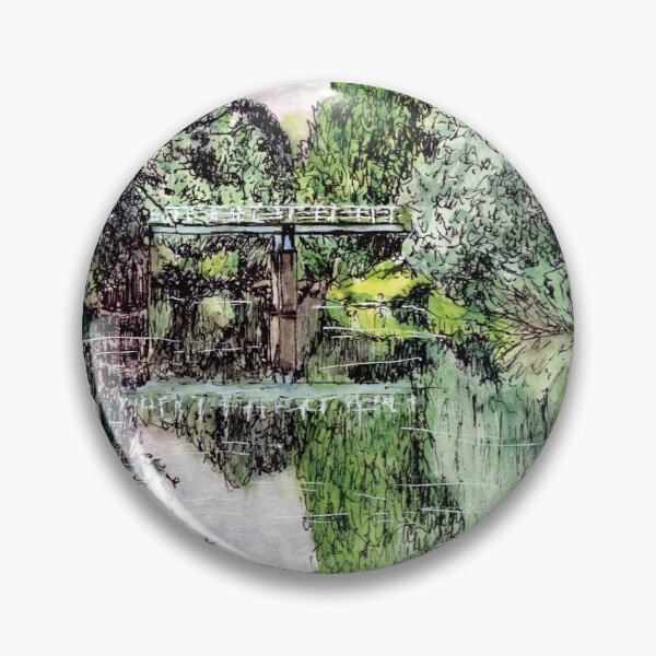 Item preview, Australian Scene - Ovens River, Porepunkah, Vic, Aus designed and sold by Anne Huth.