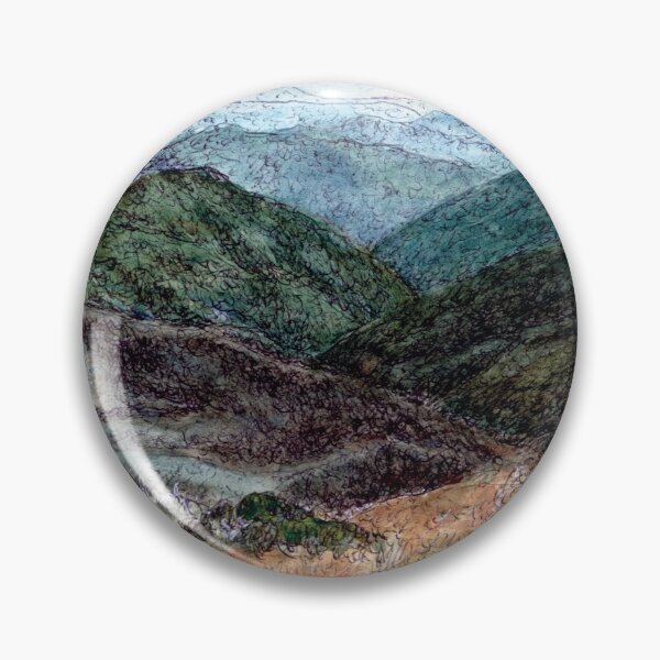 Australian Scene - Dannys Lookout - Great Alpine Road, Vic, Aus Pin