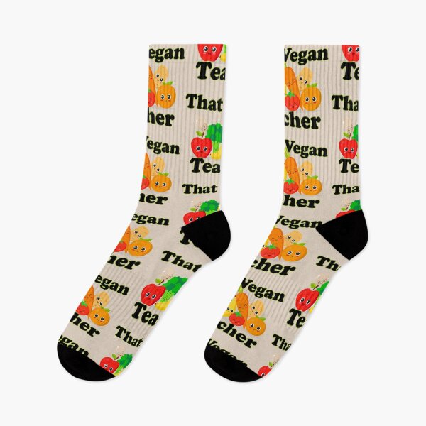 Item preview, That Vegan Teacher - Kawaii Hugging Family of Veggies designed and sold by NoMatterLab.