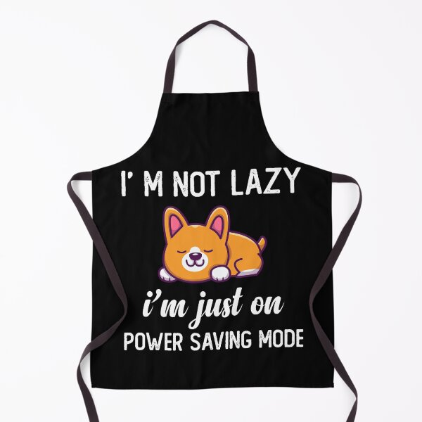 Item preview, I am Not Lazy I am just on Power Saving Mode lazy Funny Corgi Lover Gift designed and sold by xtocky.