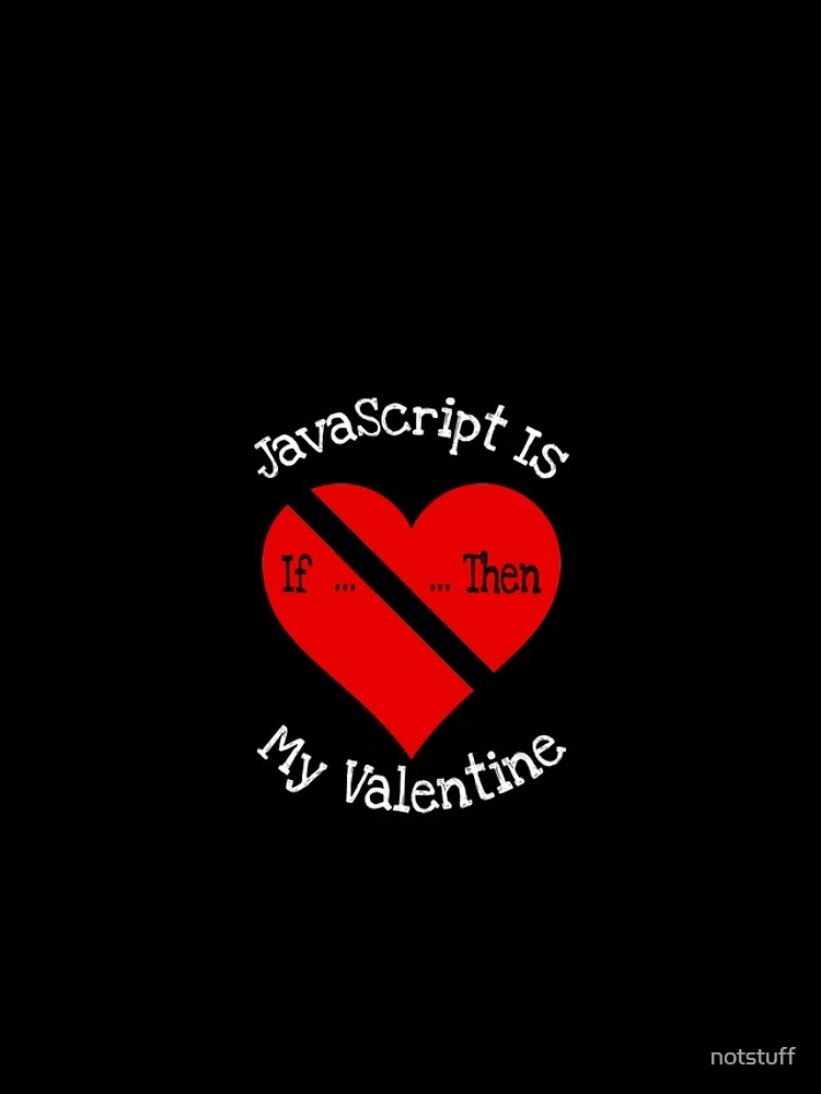 Thumbnail 4 of 4, iPhone Case, JavaScript Is My Valentine Gift designed and sold by notstuff.