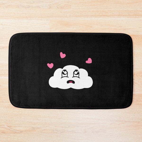 Item preview, Cute Amazed Kawaii Cloud With Hearts designed and sold by Paulina Vanlife.