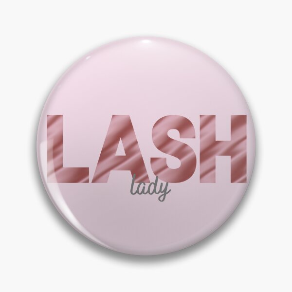 Item preview, Lash Lady Pink - Print with Pink Satin Effect LASH designed and sold by Labradoodlesetc.