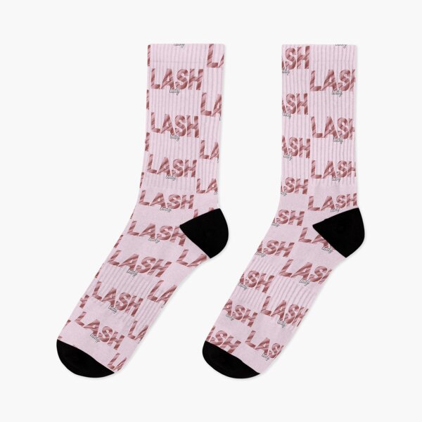 Item preview, Lash Lady Pink - Print with Pink Satin Effect LASH designed and sold by Labradoodlesetc.