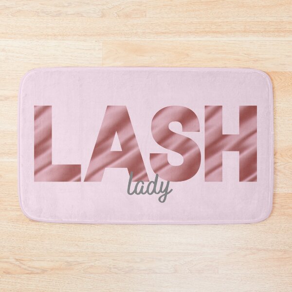 Item preview, Lash Lady Pink - Print with Pink Satin Effect LASH designed and sold by Labradoodlesetc.
