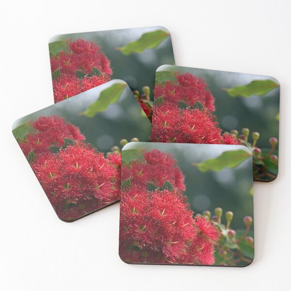 Item preview, Red Flowering Gum Blossoms 2 designed and sold by Cloudlingpics.