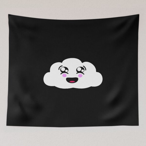 Item preview, Very Happy Kawaii Cloud Look At This Happy Face designed and sold by Paulina Vanlife.