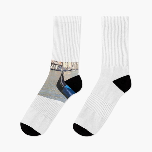 Item preview, Gondolas in a canal in Venice, Italy designed and sold by gianliguori.