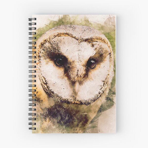 Item preview, Barn Owl Portrait designed and sold by solrevolver.