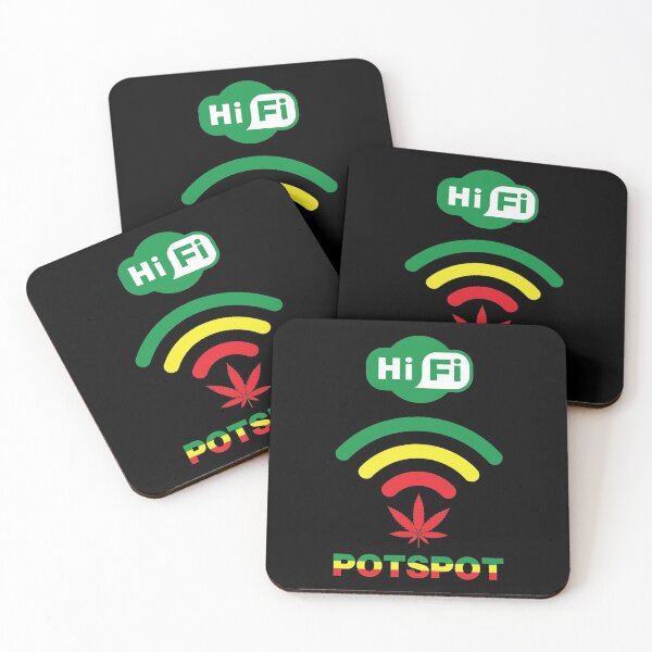 Item preview, Potspot Hifi Funny  designed and sold by RastaMerch.