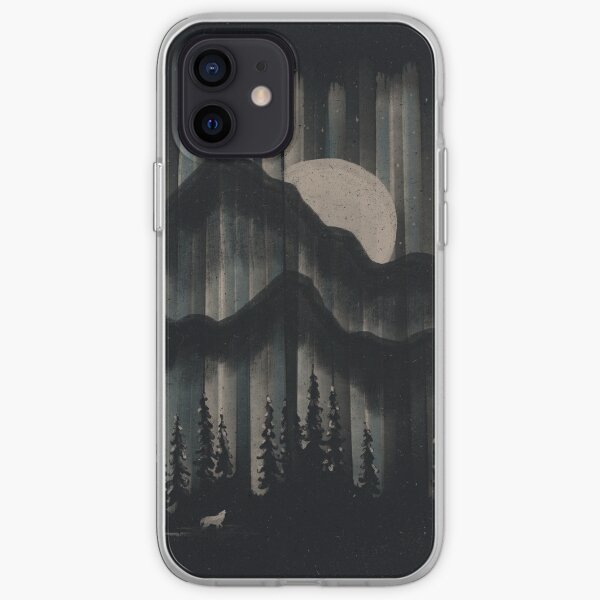A Wolf in the Night... iPhone Soft Case