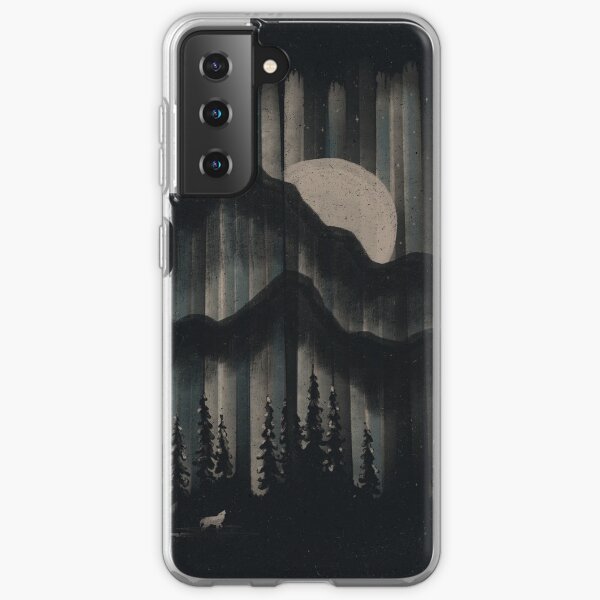 A Wolf in the Night... Samsung Galaxy Soft Case