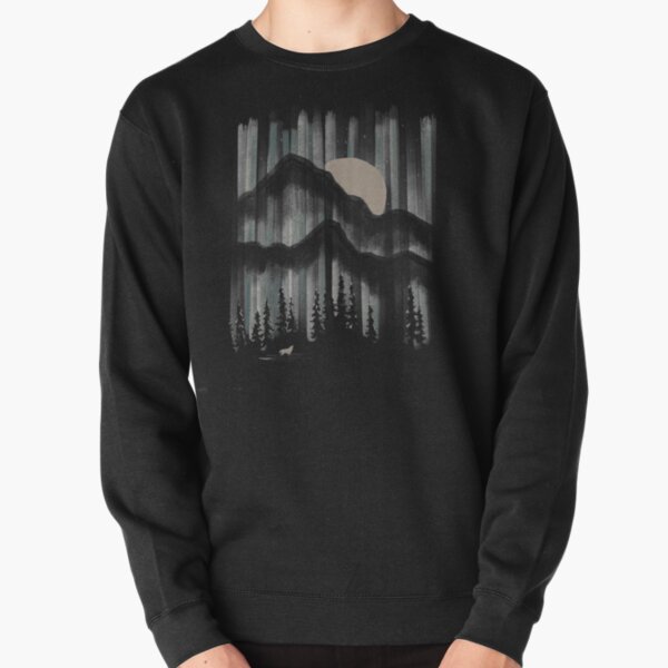 A Wolf in the Night... Pullover Sweatshirt