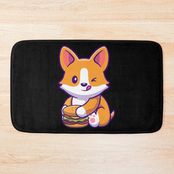 Item preview, Corgi Eating Burger Funny Corgi Burger Lover Gift  designed and sold by xtocky.