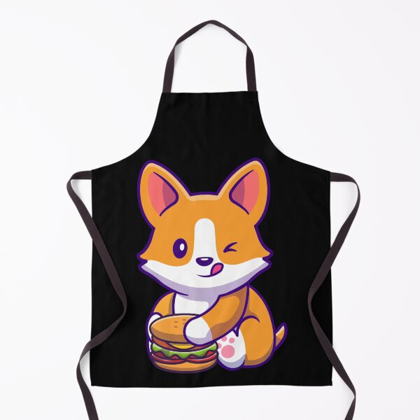 Item preview, Corgi Eating Burger Funny Corgi Burger Lover Gift designed and sold by xtocky.