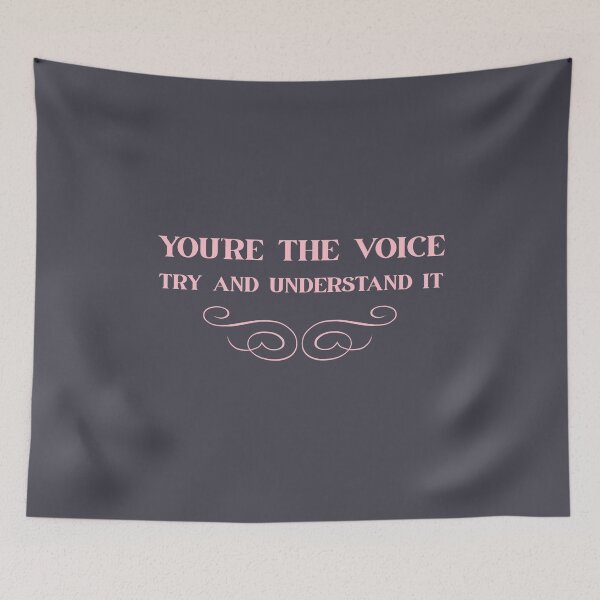 Item preview, You´re the voice, pink designed and sold by perezzzoso.