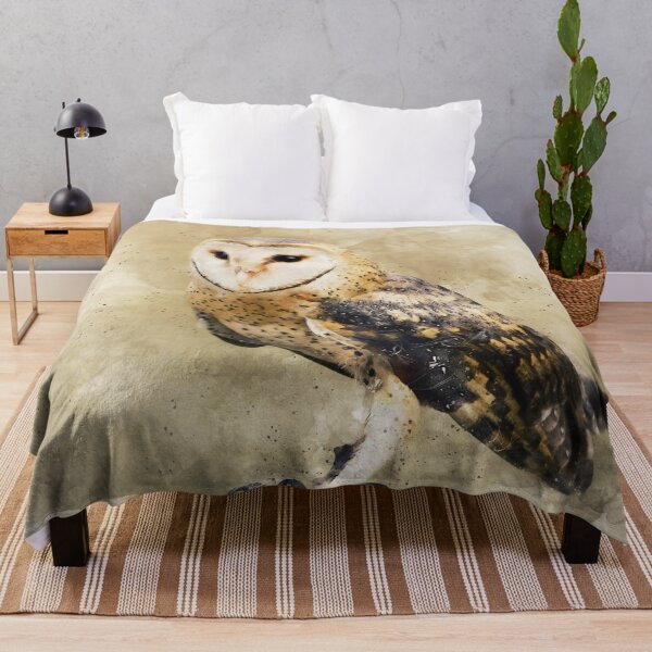 Item preview, Barn Owl Portrait designed and sold by solrevolver.