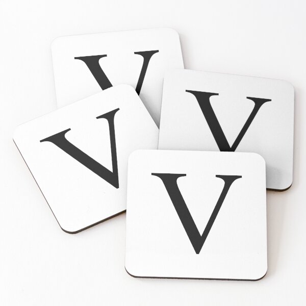 Artikelvorschau, Buchstabe V. entworfen und verkauft von BareLetters.