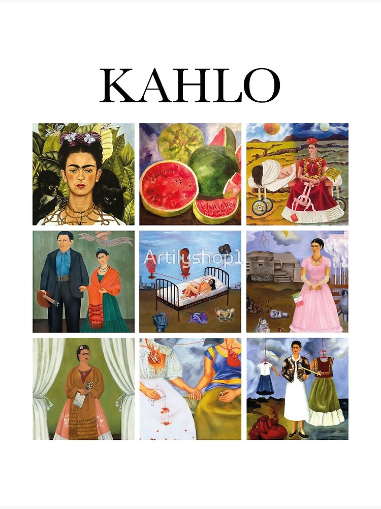 Kahlo - Viva la Vida Poster for Sale by Artilyshop1