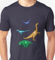 Prehistoric Pixels: Triassic Unisex T-Shirt