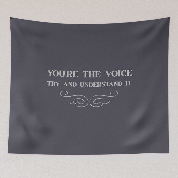 Item preview, You´re the voice, silver designed and sold by perezzzoso.