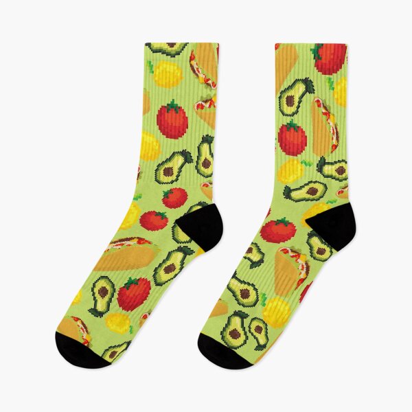 Item preview, Tacos and avocados pattern  designed and sold by AuriArts.