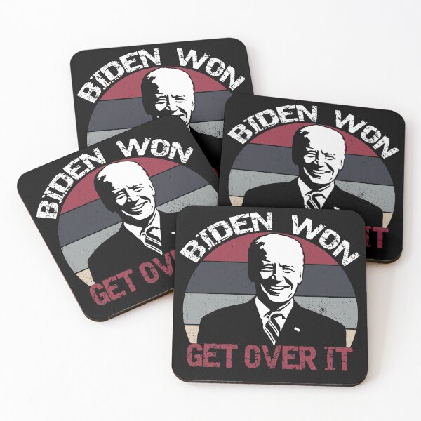 Item preview, Biden Won Get Over It Patriotic Pro 46 President Joe Funny designed and sold by mikels.