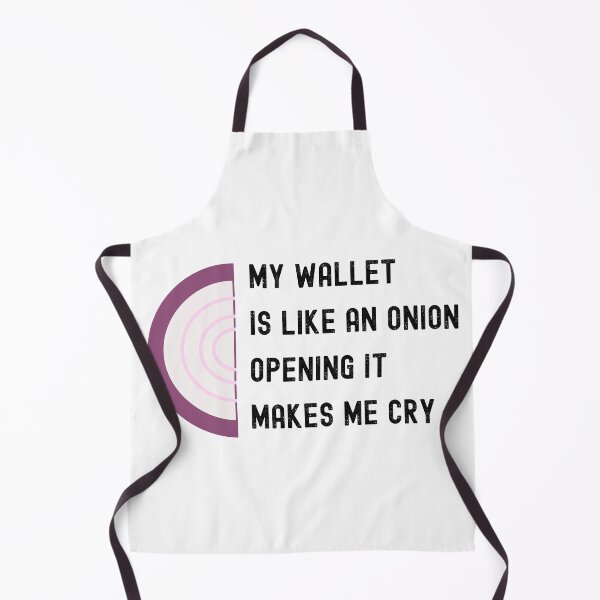 Item preview, My wallet is like an onion opening it makes me cry / funny designed and sold by FourNuns.