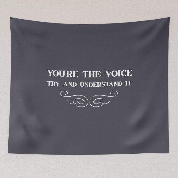 Item preview, You´re the voice, white designed and sold by perezzzoso.