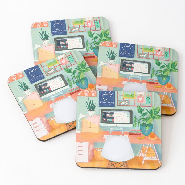 Item preview, Working Hard Illustration designed and sold by Maya Marie.