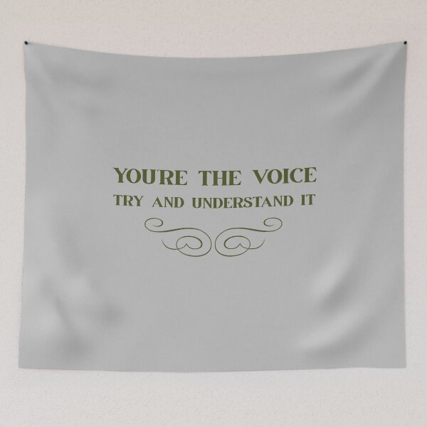 Item preview, You´re the voice, green designed and sold by perezzzoso.