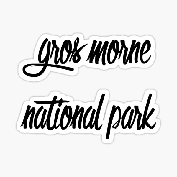Item preview, Gros Morne National Park designed and sold by kry.ative.