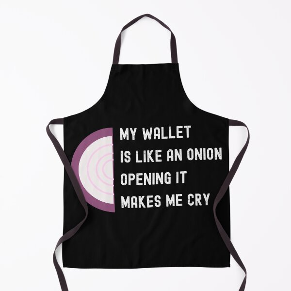 Item preview, My wallet is like an onion opening it makes me cry / funny designed and sold by FourNuns.