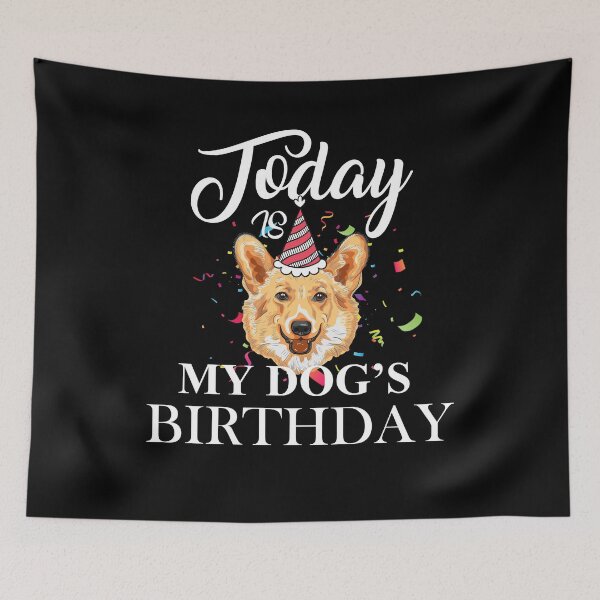 Item preview, Today is My Corgi Birthday Funny Corgi Lover Gift  designed and sold by xtocky.