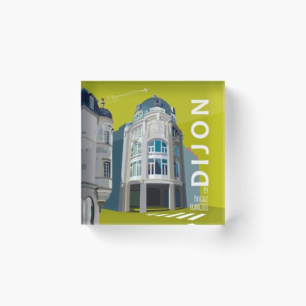 The poor devil in Dijon Acrylic Block