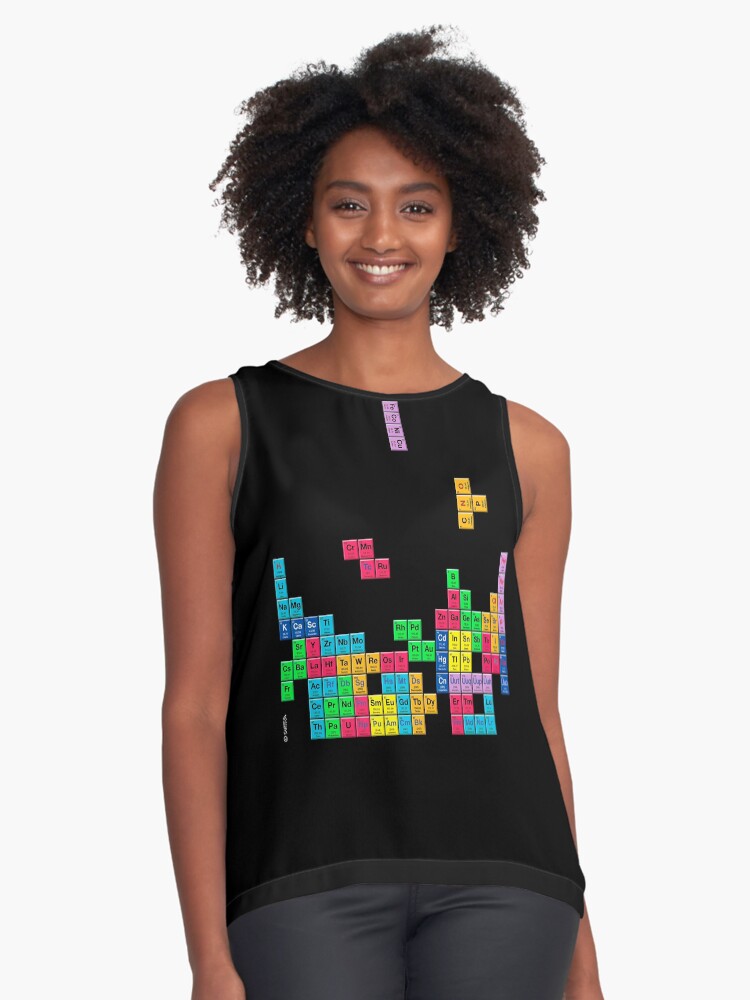 Vista previa del artículo con la obra «Blusa sin mangas», diseñado y vendido por Sintes.
