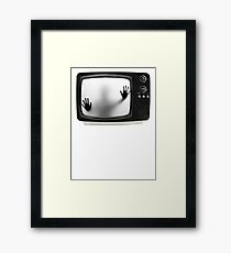 Don't Get Caught. Framed Print