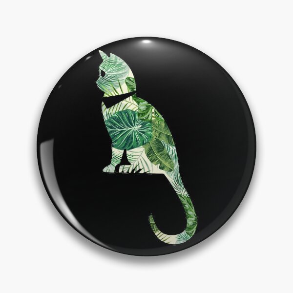 Item preview, Floral Cat in Flowers Popoki 1007 designed and sold by VinBasis.