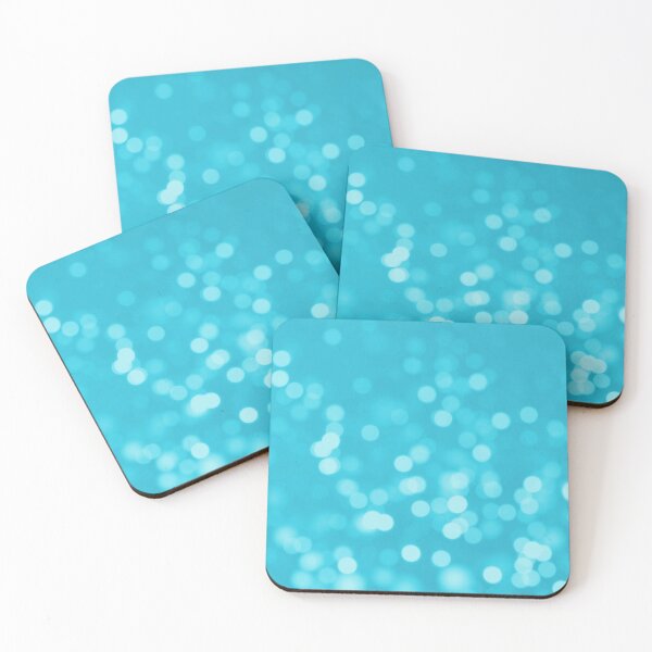 Item preview, Blue lights bokeh designed and sold by fowons.