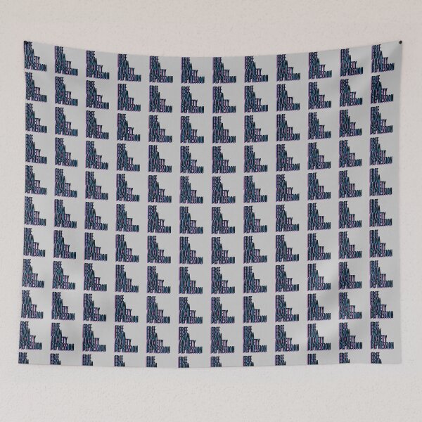 Item preview, Free From Anxiety Depression designed and sold by ChilledTaho.