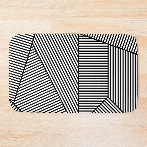 Item preview, Black and White Lines Pattern designed and sold by kindxinn.