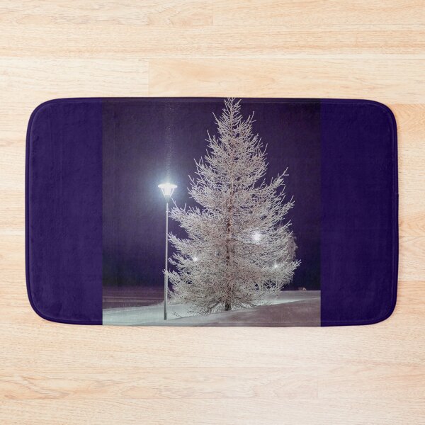 Item preview, The white Larix at night designed and sold by Jouko Lehto Photography.