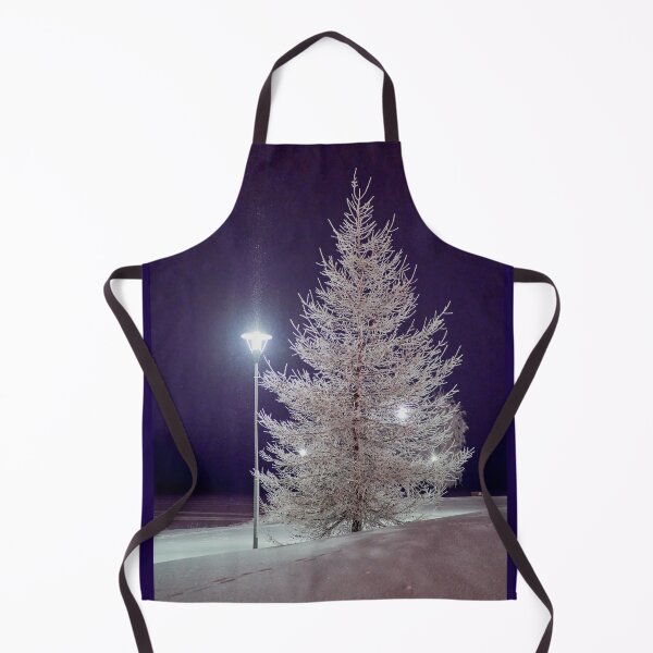 Item preview, The white Larix at night designed and sold by Jouko Lehto Photography.