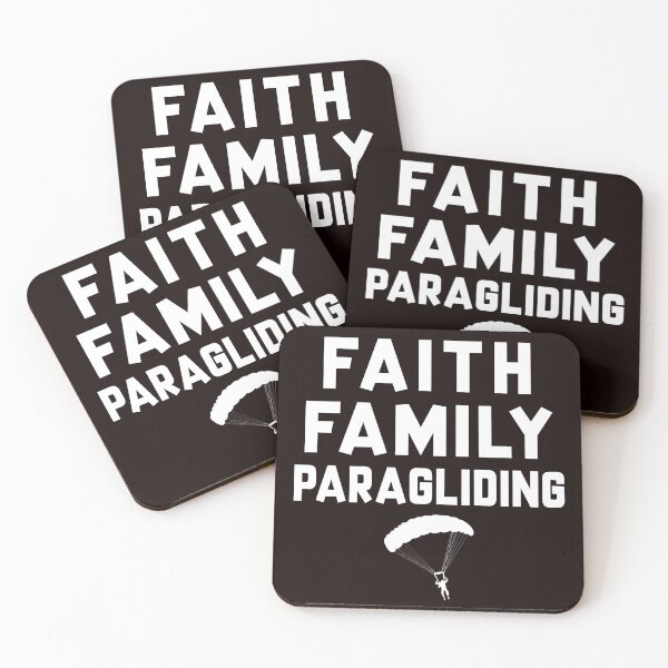 Item preview, Faith Family Paragliding, Paragliding Quote, Paragliding Design, Funny Paragliding designed and sold by Aerial Addicts.
