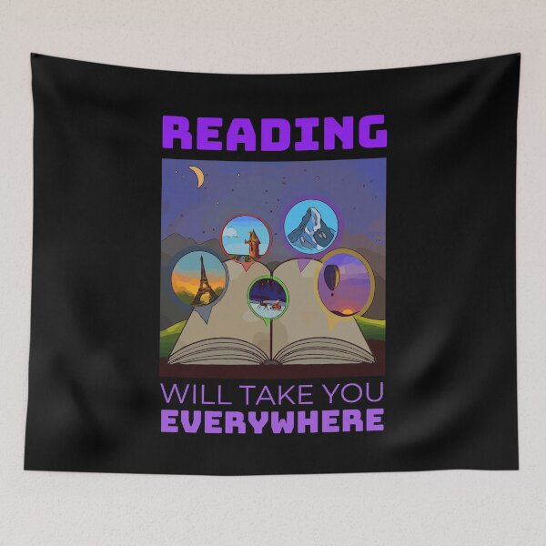 Item preview, Reading Will Take You Everywhere designed and sold by Shash31.
