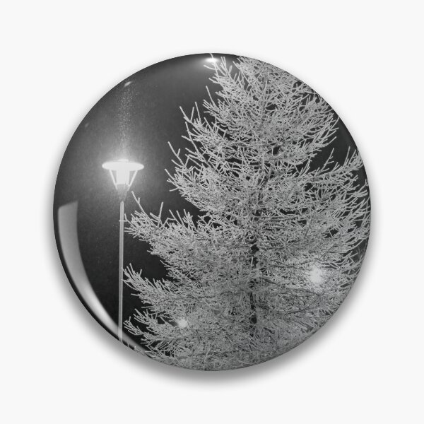 Item preview, The white Larix at night bw designed and sold by Jouko Lehto Photography.