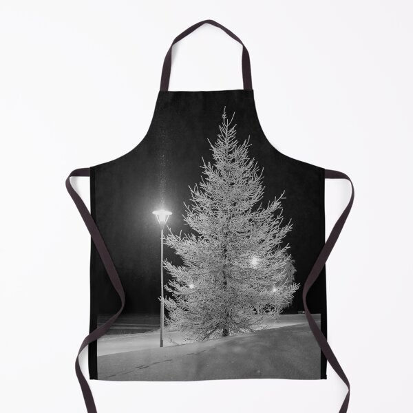 Item preview, The white Larix at night bw designed and sold by Jouko Lehto Photography.